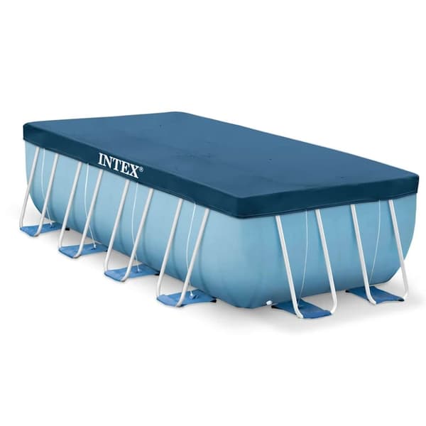 INTEX Poolöverdrag rektangulärt 390x180 cm 28037