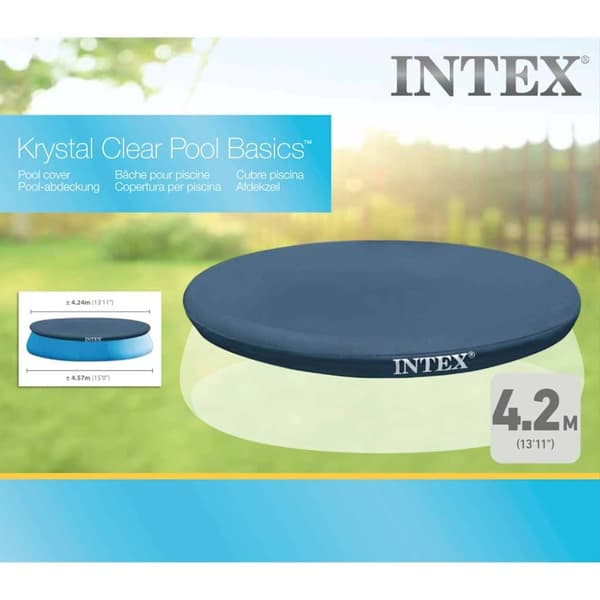 INTEX Bassengtrekk rund 457 cm