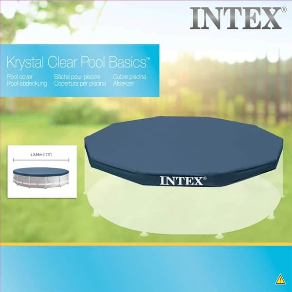 INTEX poolovertræk 366 cm rund 28031