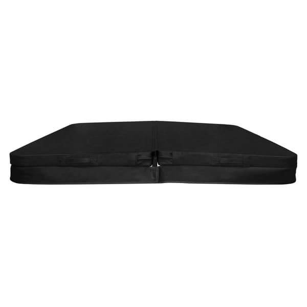 Hot Tub Cover Thermal Jacuzzi Firkantet Hård Beskyttelse Vejrbestandig PVC Læder Isolerende EPS Skum UV, Skimmel og Brand resistent Låsbare 6 håndtag