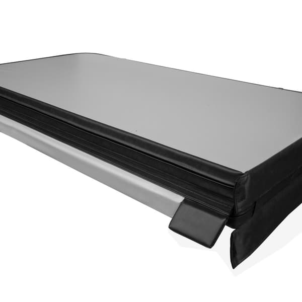 Hot Tub Cover Thermal Jacuzzi Firkantet Hård Beskyttelse Vejrbestandig PVC Læder Isolerende EPS Skum UV, Skimmel og Brand resistent Låsbare 6 håndtag