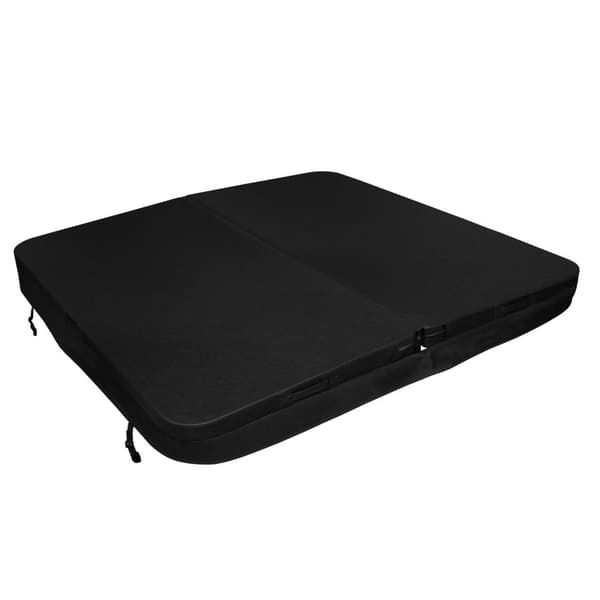 Hot Tub Cover Thermal Jacuzzi Firkantet Hård Beskyttelse Vejrbestandig PVC Læder Isolerende EPS Skum UV, Skimmel og Brand resistent Låsbare 6 håndtag