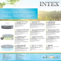 Miniatyrbillede 5 af 5: INTEX poolovertræk Deluxe rund 549 cm 28041