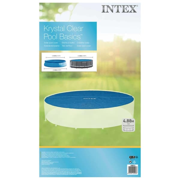 Intex Polyeteeninen Altaan Kansi Solar 470 Cm Sininen