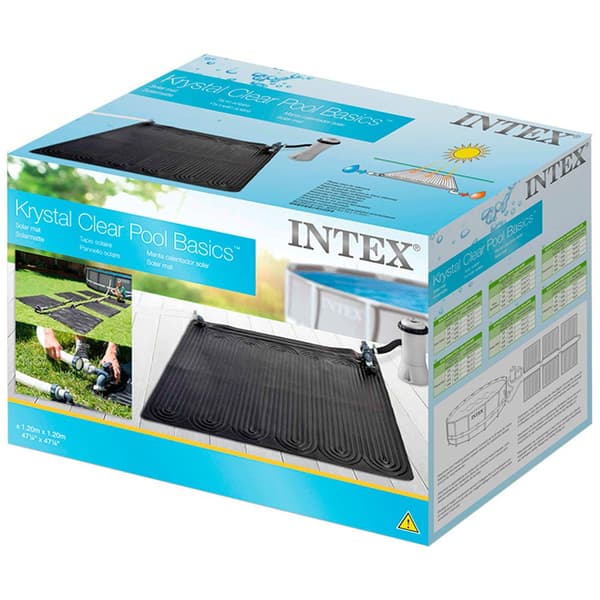 Intex Tæppevarmer Søvfarvet 120 x 120 cm