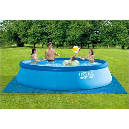 Intex 26166, 12430 L, Framed pool, Ladder, Blue, 39.9 kg