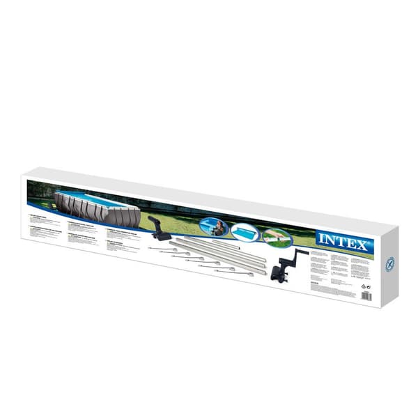 Intex Peiterulla Suorakaiteen Muotoisille Uima-altaille Solar Hopeinen 274-488 cm