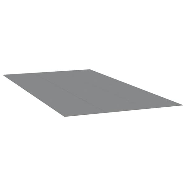 poolunderlag 640x321 cm polyester-geotekstil lysegrå