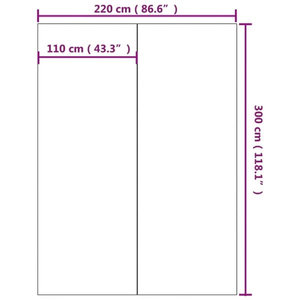 Uima-altaan aluskangas harmaa 300x220cm polyesteri geotekstiili