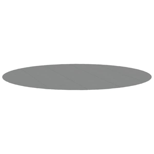 poolunderlag Ø550 cm polyester-geotekstil lysegrå