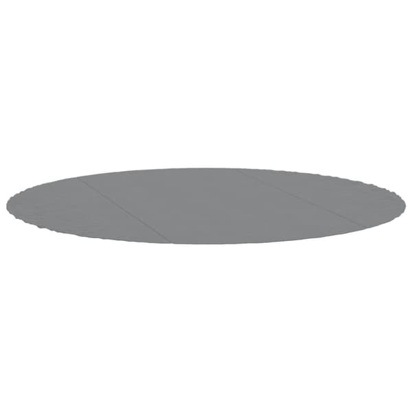 vidaXL Uima-altaan aluskangas harmaa Ø366 cm polyesteri geotekstiili - Uima-altaan suojapeitteet