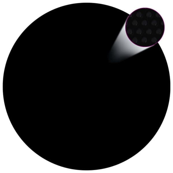 vidaXL Kelluva uima-altaan PE-aurinkoenergiakalvo 549 cm sinimusta - Uima-altaan suojapeitteet