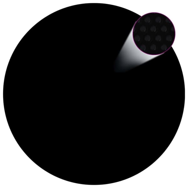 vidaXL Kelluva uima-altaan PE-aurinkoenergiakalvo 300 cm sinimusta -  Uima-altaan suojapeitteet