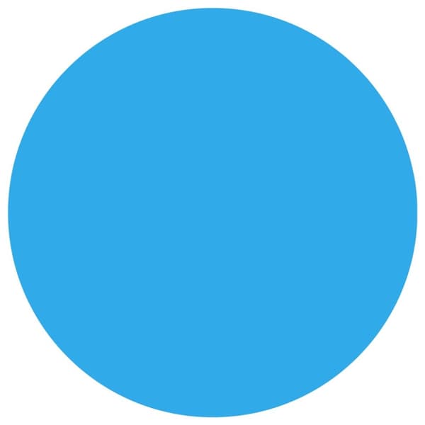 vidaXL Poolskydd blå 527 cm PE -  Poolskydd