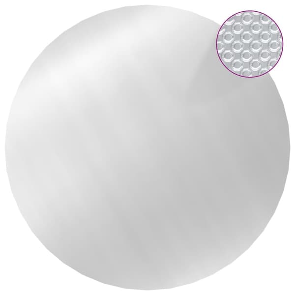 vidaXL Uima-altaan suoja hopea 381 cm PE -  Uima-altaan suojapeitteet