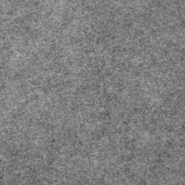 The Living Store Bottenmatta ljusgrå 420x220 cm polyester geotextil - Poolskydd