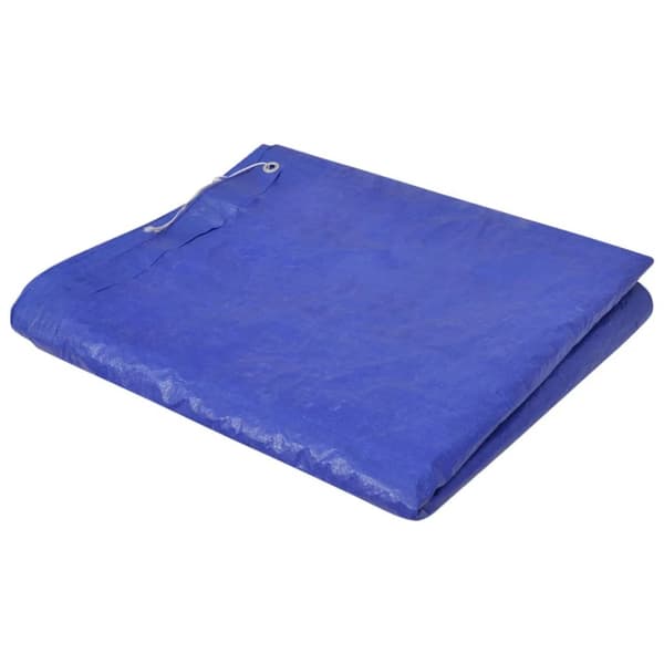 The Living Store Uima-altaan suojat 2 kpl PE suorakaide 90 g/m² 394x207 cm -  Uima-altaan suojapeitteet