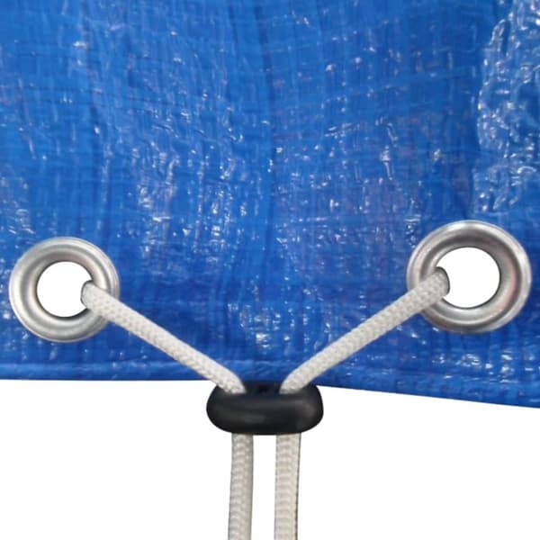 Uima-altaan suojat 2 kpl PE suorakaide 90 g/m² 394x207 cm - Altaan Suoja - Altaan Suojat - Home & Living