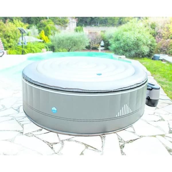 Uppblåsbart överdrag för 4-sits runt spa - Netspa - Ø132cm