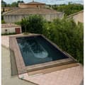 Miniatyrbild 2 av 4: Skyddsnät till pool - WERKA PRO - 6 x 12 m - 100 g/m2 - Anti UV - Svart