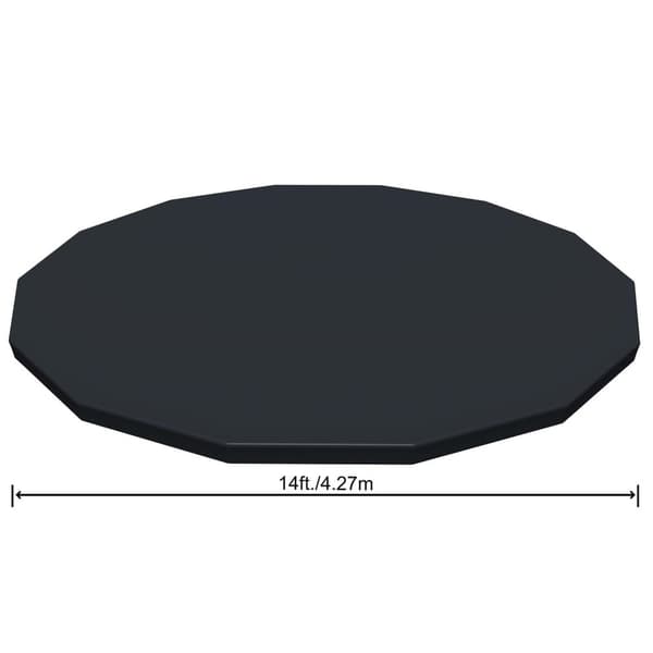 Bestway Poolskydd ``flowclear`` 427 Cm Svart 427 cm
