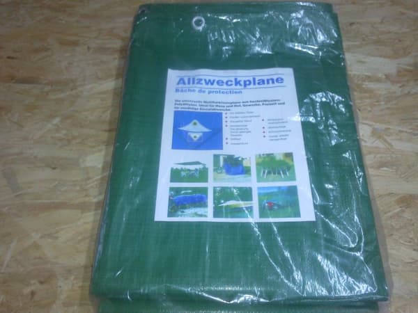 Kangaspeite 180 g 4 m x 8 m Suojapeite Veneen päällinen Monitoimipeite Suojapeite