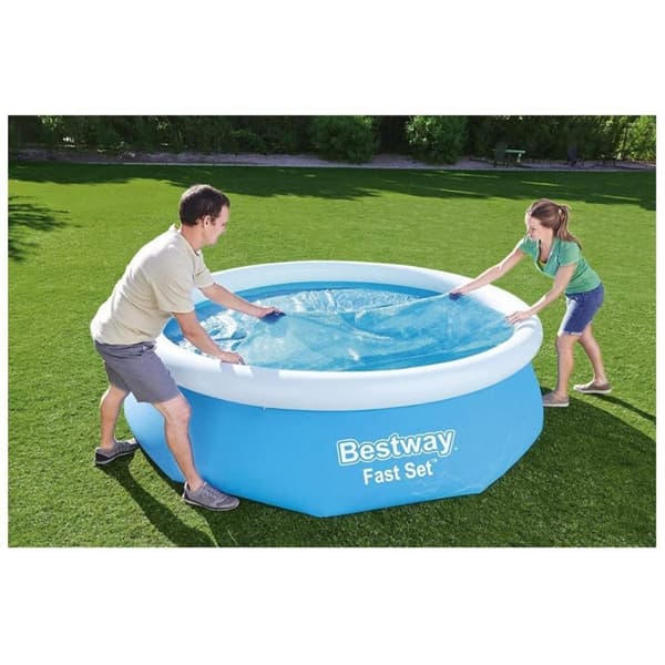 BESTWAY Solvarmemåtte til pool 289 cm