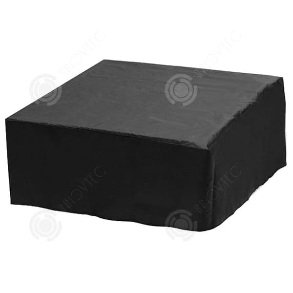 INN Poolöverdrag 244x244x30cm rektangulärt skyddsöverdrag idealiskt för att hålla din pool lätt på sommaren och vintern