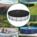 Miniatyrbild 3 av 4: TD® Pool Covers Utomhus Dammskyddsöverdrag Runda Poolöverdrag för Husdjur 24FT
