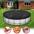 Miniatyrbild 2 av 4: TD® Pool Covers Utomhus Dammskyddsöverdrag Runda Poolöverdrag för Husdjur 24FT