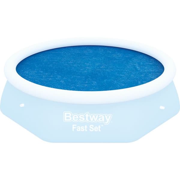 Solskydd för rund pool 244cm - Bestway - Diameter 210cm - Blå