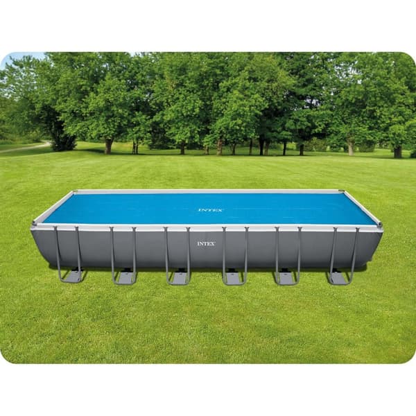 Solskydd till pool 716 x 346 cm INTEX 28017