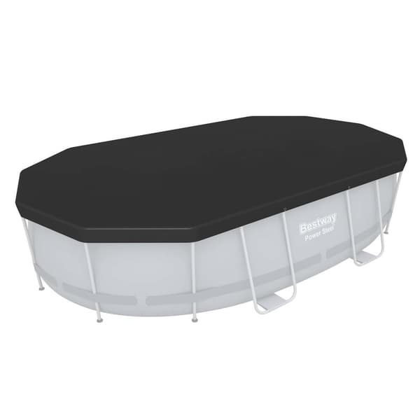 Överdrag till pool med oval ram 427 x 250 x 100 cm Bestway 58425