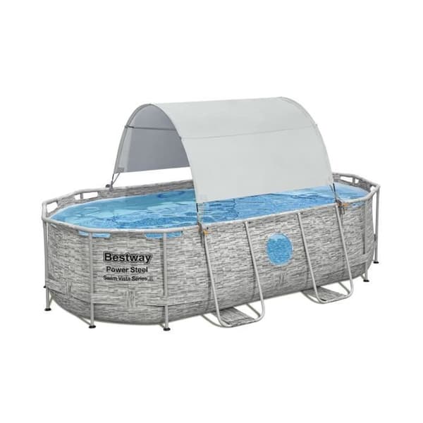 BESTWAY - Markis för oval och rektangulär pool