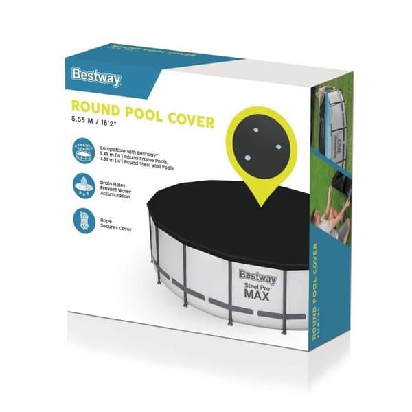 Skyddstäck - BESTWAY - 4.12 * 2.01 m - 4 säsonger