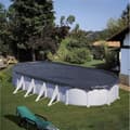 Miniatyrbild 2 av 5: GRE - Vinterabduktion för ovala uppblåsbara pooler 7,30m x 3,75m - 120g/m² - Skyddar mot löv och insekter