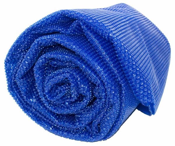 Steinbach - 036135 - Solskydd för rund damm Ø 6 m, blå, 600 x 600 x 0,1 cm,