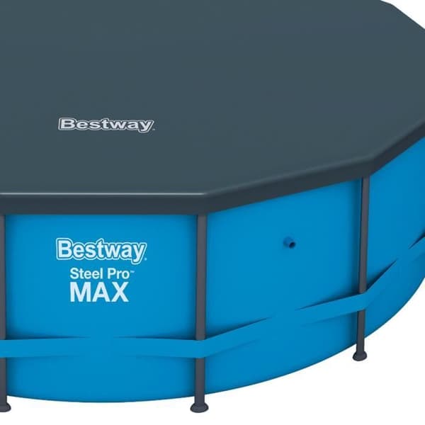 Runt poolskydd 457cm - Skydd mot löv och insekter - BESTWAY