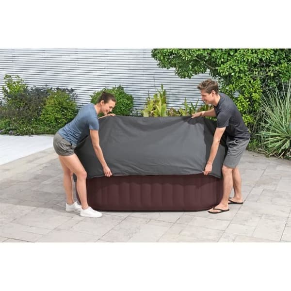 BESTWAY - Energisparande termisk täckning EnergySense™ för fyrkantiga spabad 201x201x80cm