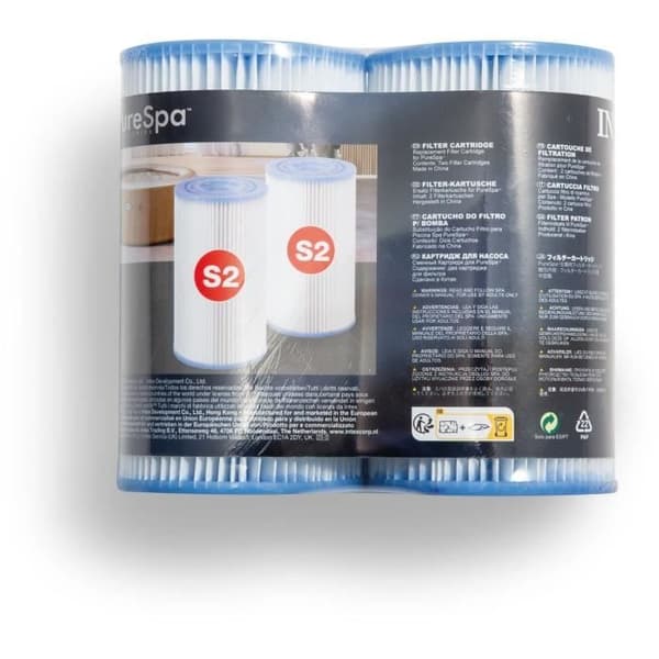 2 patruunan pakkaus - INTEX - Pure SPA S2:lle
