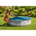 Miniatyrbilde 6 av 6: Poolöverdrag / Poolskydd - 305 cm - Skydd till pool
