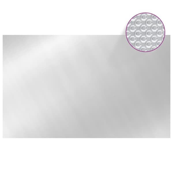 Poolskydd silver 260x160 cm PE
