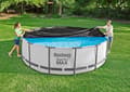 Miniatyrbild 3 av 5: Pool tarp - Bestway - Round - 4,57 m - 4,70 m - Anti-skräp och alger