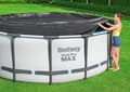Miniatyrbild 2 av 5: Pool tarp - Bestway - Round - 4,57 m - 4,70 m - Anti-skräp och alger
