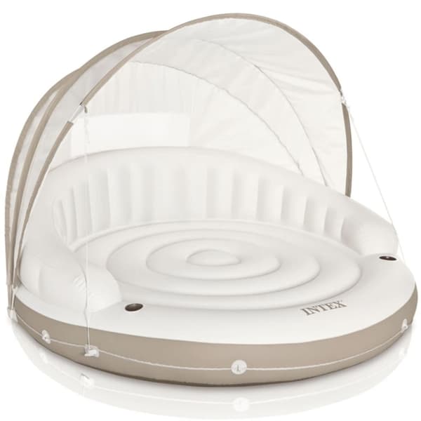 INTEX Kelluva aurinkotuoli katoksella 199x150 cm 58292 EU