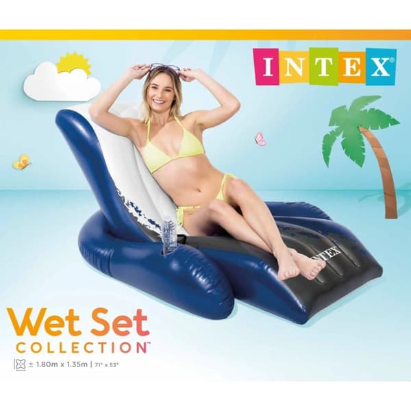 INTEX flydende loungestol 180 x 135 cm 58868EU