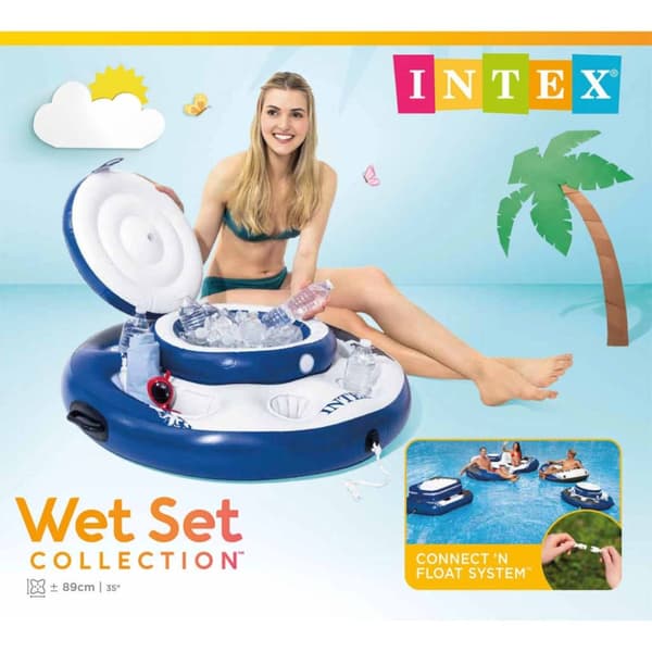 INTEX Uppblåsbar dryckeshållare Mega Chill