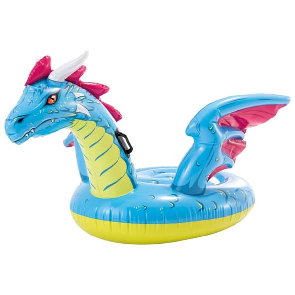 INTEX ride on-bademadras Dragon 201x191 cm