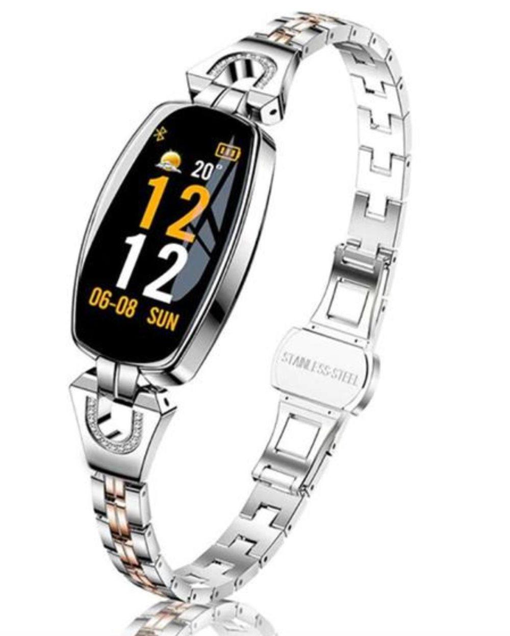 Luxury Smartklocka med Bluetooth - Silver