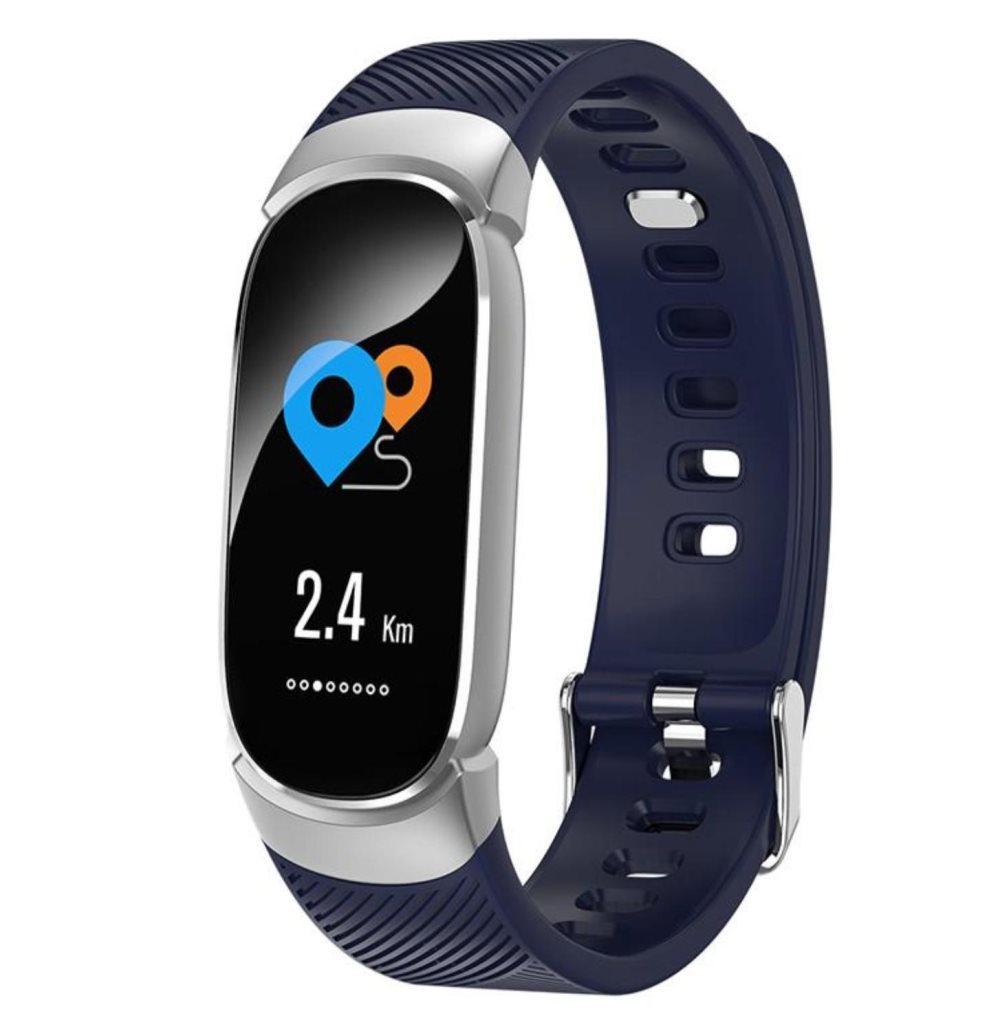 SmartFit Aktivitetsarmband för IOS/Android - Blå